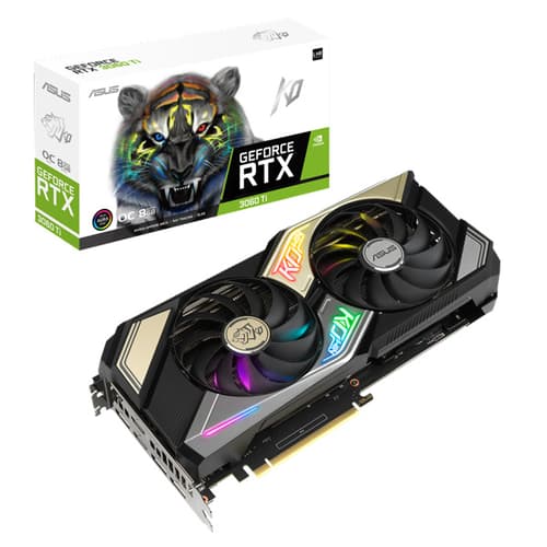Asus KO GeForce RTX 3060 Ti V2 OC 8GB GDDR6 256-bit Gaming Graphics Card